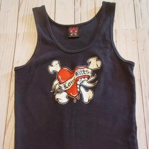 Love Bites Lucky 13 Women's Tank Top Large